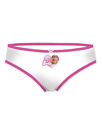 Lot de 5 culottes bébé fille en coton Barbie