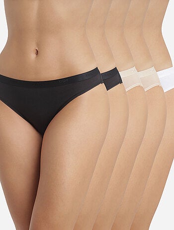 Lot de 5 culottes coton Les Pockets Ecodim