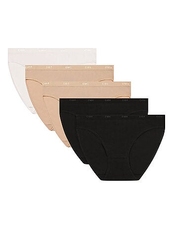 Lot de 5 culottes coton Les Pockets Ecodim