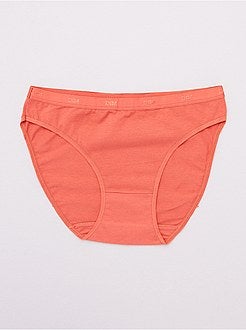 Lot de 5 culottes coton stretch Les Pockets 'DIM' - Kiabi