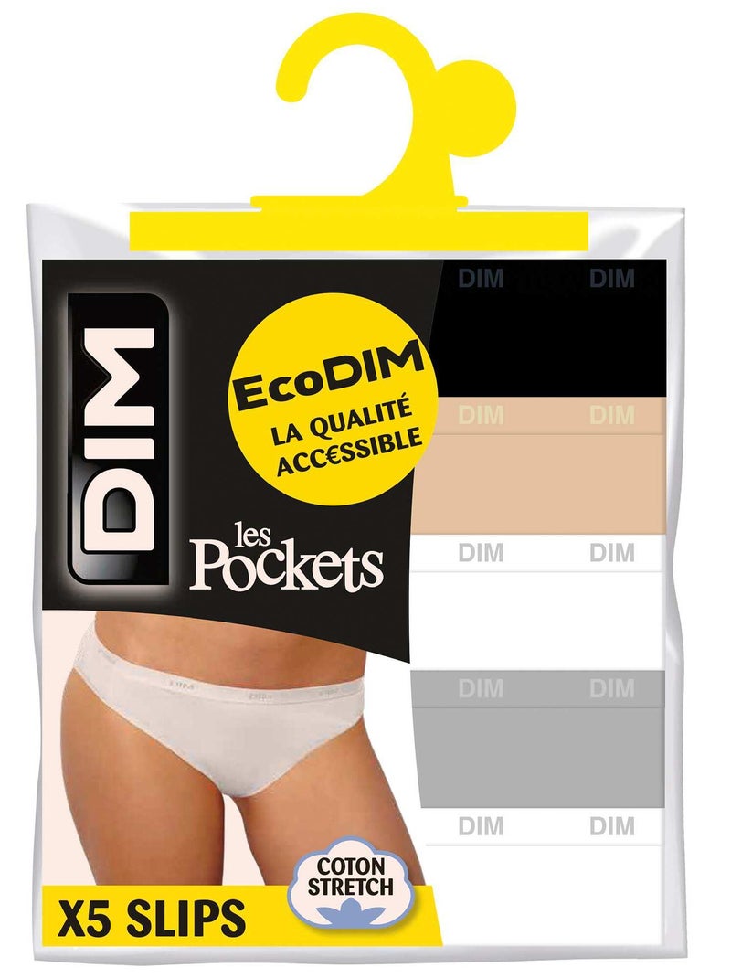 Ecodim Slip Femme Coton Dim Culotte Coton Taille Culotte Dim Lot