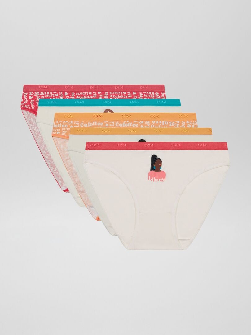 Lot de 5 culottes 'Dim' BLC O ARW - Kiabi