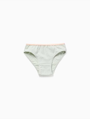 Lot de 5 culottes en coton avec fleurs/pois