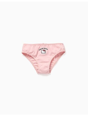 Lot de 5 culottes en coton avec imprimés hello kitty