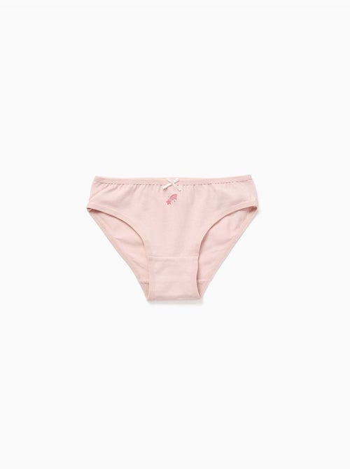 Lot de 5 culottes en coton avec imprimés licornes - Kiabi Lot de 5 culottes en coton avec imprimés licornes - Kiabi