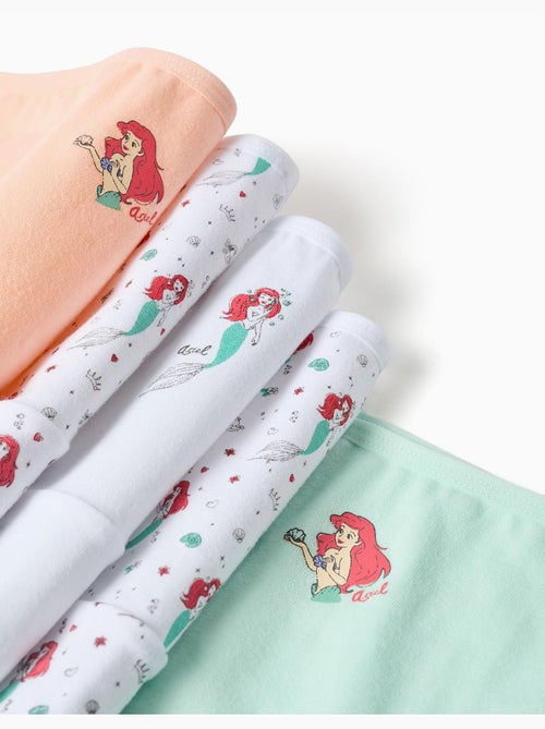 Lot de 5 culottes en coton avec la Petite Sirène - Kiabi