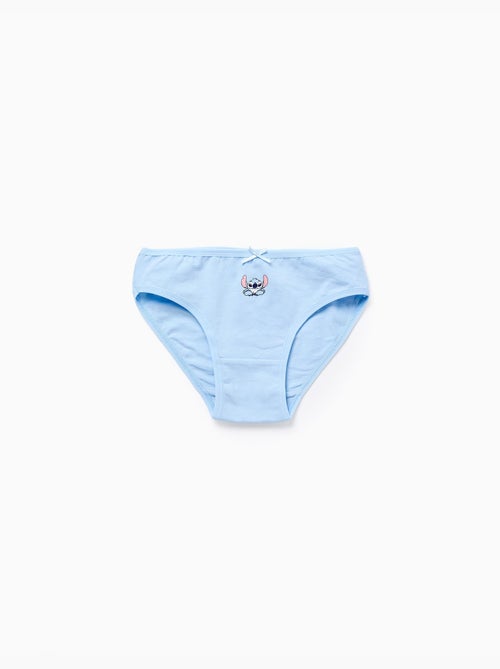 Lot de 5 culottes en coton avec Stitch - Kiabi