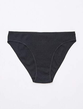 Lot de 5 culottes en maille côtelée