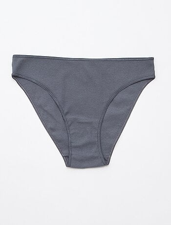Lot de 5 culottes en maille côtelée