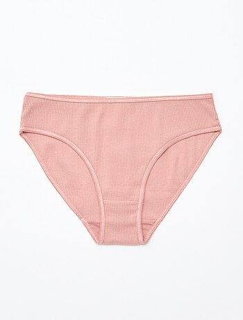 Lot de 5 culottes en maille côtelée