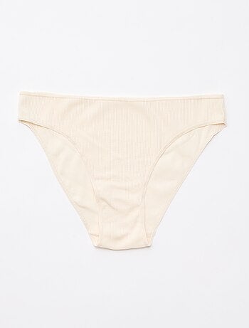 Lot de 5 culottes en maille côtelée