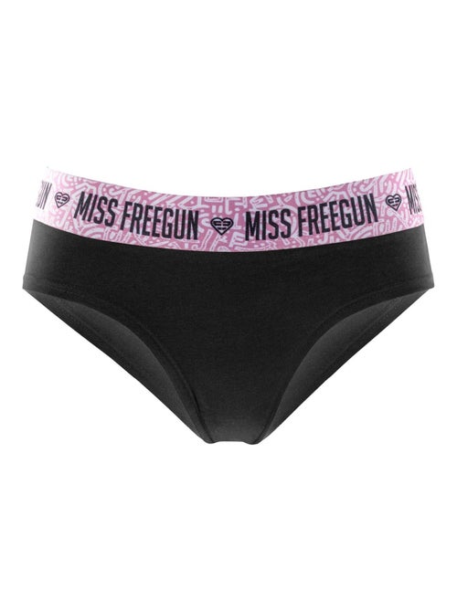 Lot de 5 culottes fille en coton Ethnik Freegun - Kiabi