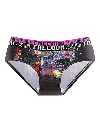 Lot de 5 culottes fille Fantasy Freegun