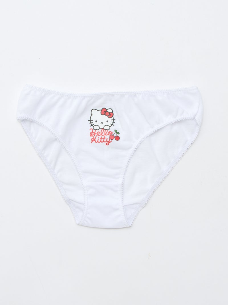 Lot de 5 culottes 'Hello Kitty' Rouge - Kiabi