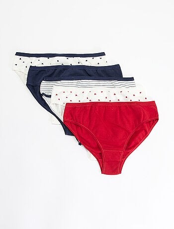 Lot de 5 culottes imprimées