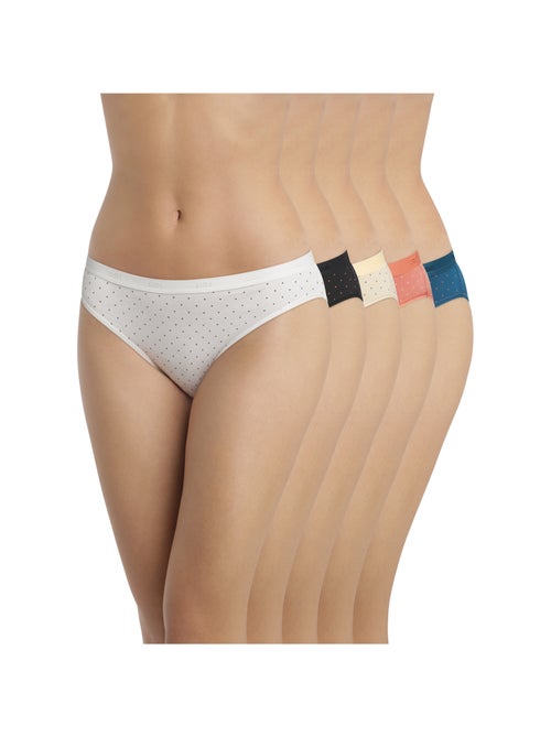 Lot de 5 Culottes Les Pockets Coton - Kiabi