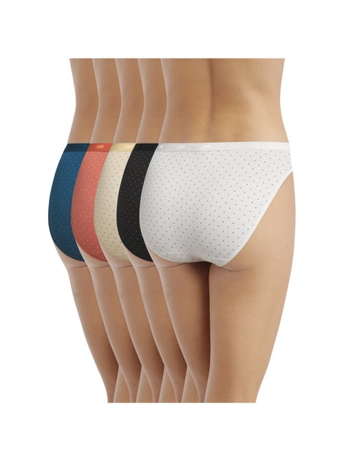 Lot de 5 Culottes Les Pockets Coton - Kiabi