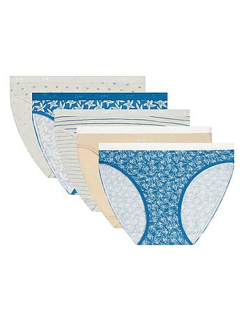 Lot de 5 Culottes Les Pockets Coton