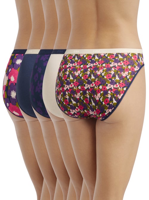 Lot de 5 Culottes Les Pockets Coton - Kiabi