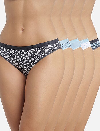 Lot de 5 Culottes Les Pockets Coton