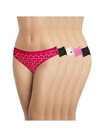 Lot de 5 Culottes Les Pockets Coton