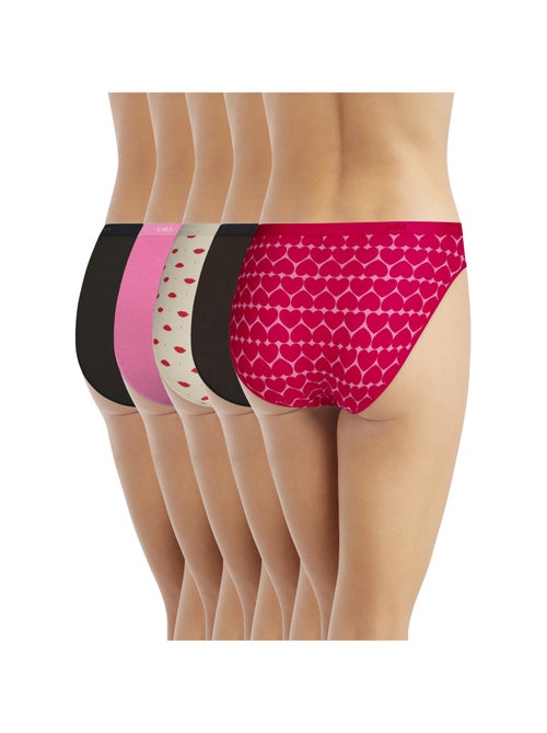Lot de 5 Culottes Les Pockets Coton - Kiabi
