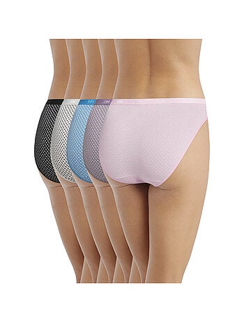 Lot de 5 Culottes Les Pockets Coton