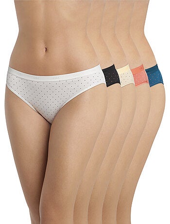 Lot de 5 Culottes Les Pockets Coton