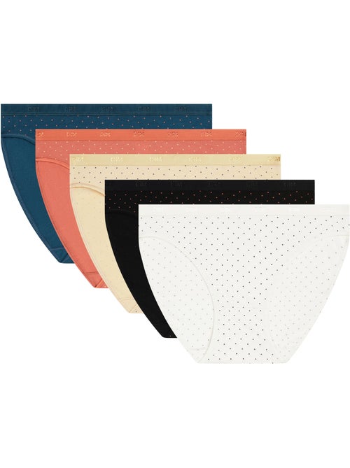 Lot de 5 Culottes Les Pockets Coton - Kiabi