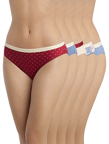 Lot de 5 Culottes Les Pockets Coton
