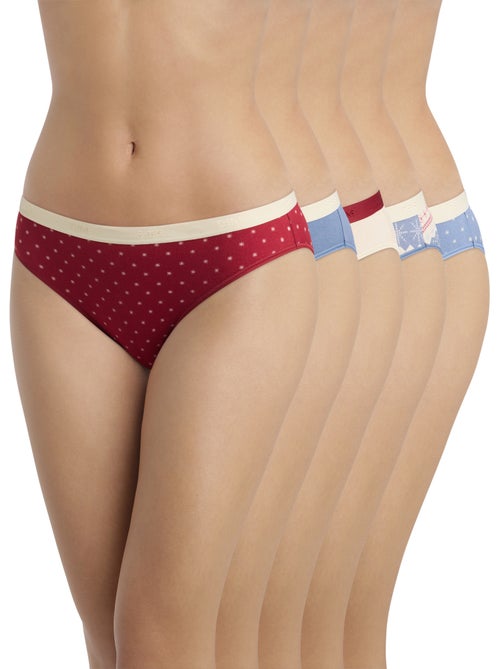 Lot de 5 Culottes Les Pockets Coton - Kiabi