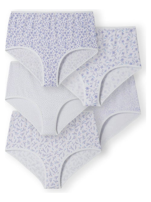 Lot de 5 culottes maxi - Damart - Kiabi