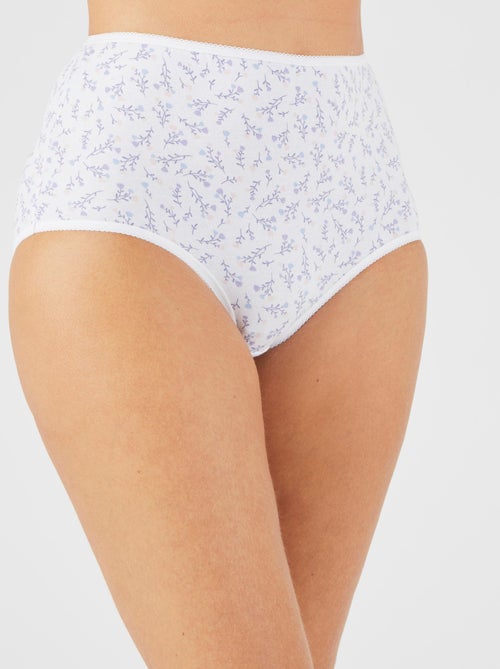 Lot de 5 culottes maxi - Damart - Kiabi