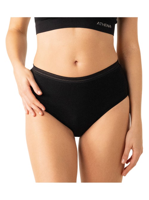 Lot de 5 culottes menstruelles taille haute femme Athena - Kiabi