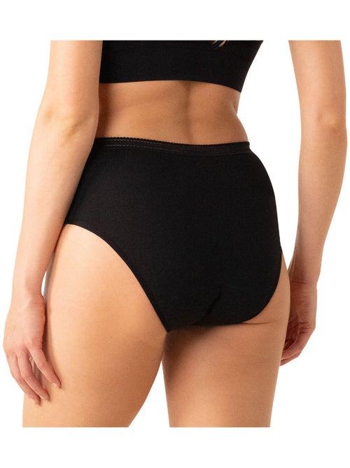 Lot de 5 culottes menstruelles taille haute femme Athena - Kiabi