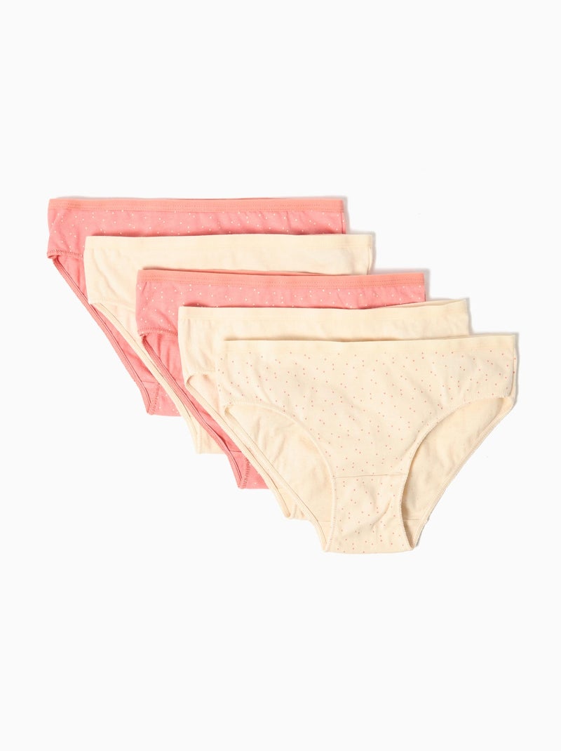 Lot de 5 culottes MO Fashion Violet - Kiabi