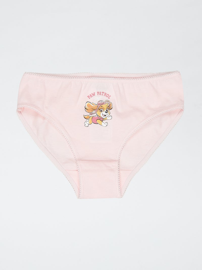 Lot de 5 culottes 'Pat'patrouille' Rose - Kiabi