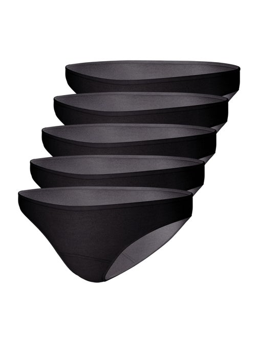Lot de 5 culottes pour règles fille Coton bio Care Athena - Kiabi