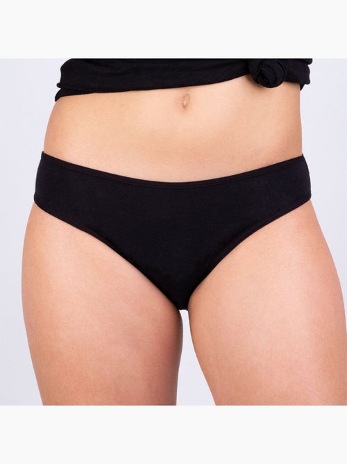 Lot de 5 culottes pour règles fille Coton bio Care Athena - Kiabi