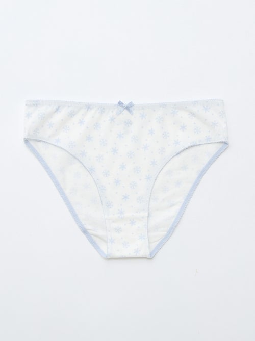 Lot de 5 culottes 'Reine des Neiges' - Kiabi