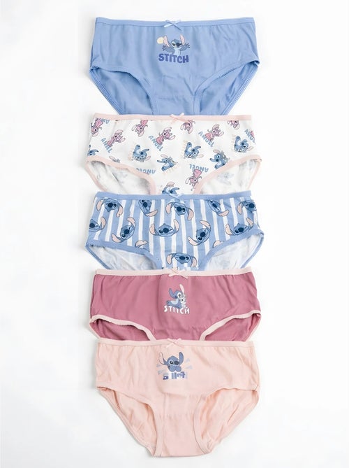 Lot de 5 culottes stitch disney - Kiabi