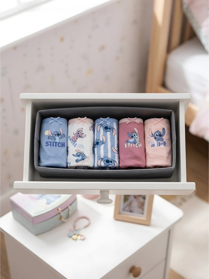 Lot de 5 culottes stitch disney Multicolore - Kiabi