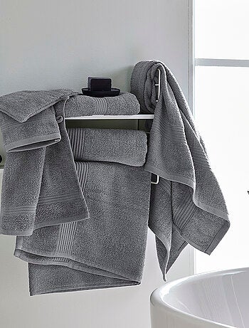 Lot de 5 Draps de Bain coton uni ESSENTIAL
