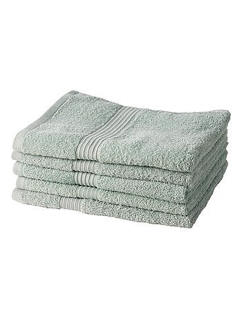 Lot de 5 Draps de Bain coton uni ESSENTIAL