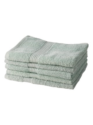 Lot de 5 Draps de Bain coton uni ESSENTIAL