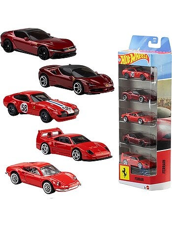 Lot de 5 ferrari hot wheels