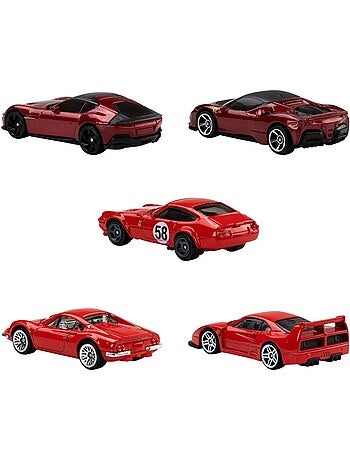 Lot de 5 ferrari hot wheels