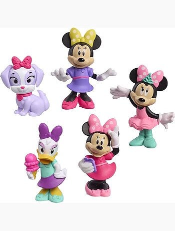 Lot de 5 figurines - Minnie Mouse 6 cm - DISNEY