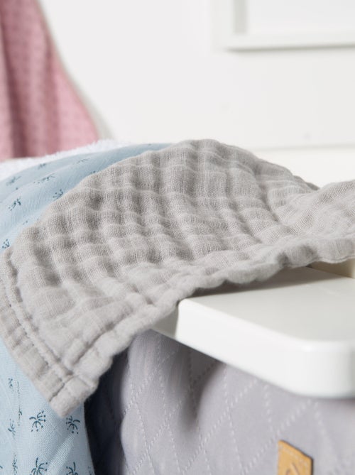 Lot de 5 Gants de Toilette "Lil Planet" - Coton Bio Oekotex - 'ROBA' - Kiabi