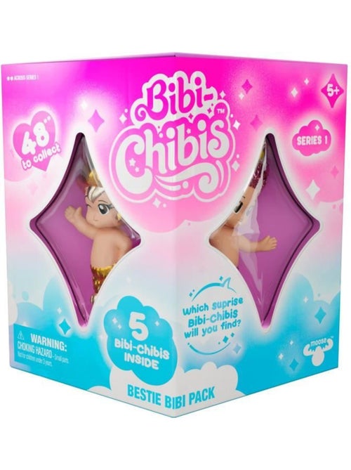 Lot de 5 mini-figurines bébé aléatoires dont 3 mystères - bandai bibi chibis - Kiabi Lot de 5 mini-figurines bébé aléatoires dont 3 mystères - bandai bibi chibis - Kiabi